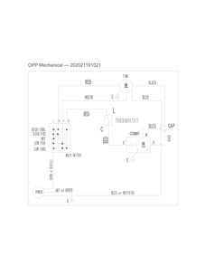 Wiring Diagram Diagram and Parts List for FFRA0511R13  Frigidaire Air Conditioner