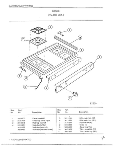 Part Location Diagram of 3203477 Frigidaire DISCONTINUED