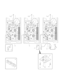Induction Parts Diagram and Parts List for EW36IC60LB1  Electrolux Cooktop