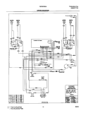 WIRING DIAGRAM Diagram and Parts List for FEF357BSA  Frigidaire Range