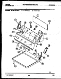 CONSOLE AND CONTROL PARTS Diagram and Parts List for 49-2451-00-01  Tappan Dryer