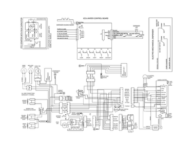 Wiring Diagram Diagram and Parts List for FFHS2311PFEA  Frigidaire Refrigerator