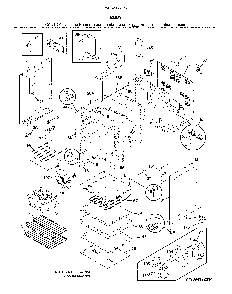 Body Diagram and Parts List for 79094192317  Kenmore Range