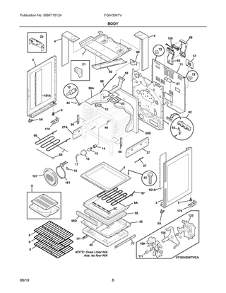 Part Location Diagram of 5304530641 Frigidaire HARNESS,WIRING,MAIN