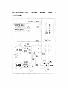 Wiring Diagram Diagram and Parts List for 25379081014  Kenmore Air Conditioner