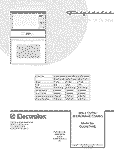 COVER Diagram and Parts List for GLEB27M9EBA  Frigidaire Microwave Oven Combo