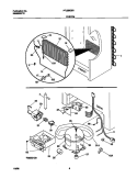 Part Location Diagram of 216695700 Frigidaire Electronics,high voltage