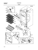Part Location Diagram of 216591120 Frigidaire BASE PANEL