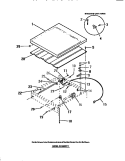 CABINET TOP, SUB TOP, ELECTRICAL CO Diagram and Parts List for WF2000CW1  Frigidaire Washer