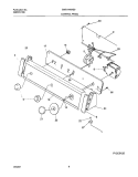 Part Location Diagram of 134038700 Frigidaire TRIMPLATE GWS1749AS