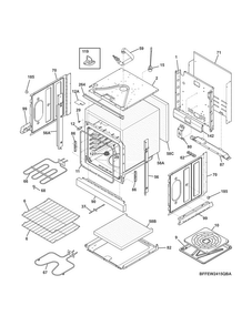 Part Location Diagram of 5304498105 Frigidaire HARNESS