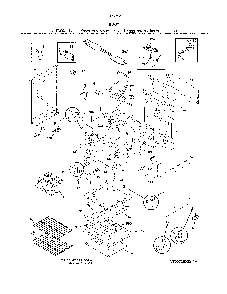 Body Diagram and Parts List for 79074032313  Kenmore Range