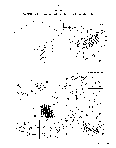 System Diagram and Parts List for 25360509618  Kenmore Refrigerator