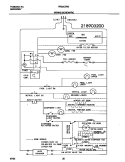 WIRING SCHEMATIC Diagram and Parts List for FRS20ZRGB8  Frigidaire Refrigerator
