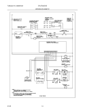 WIRING SCHEMATIC Diagram and Parts List for CPLGF390DCB  Frigidaire Range