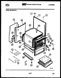BODY PARTS Diagram and Parts List for 30DEMBWDD1  Tappan Range