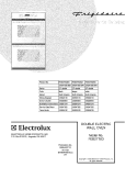 COVER Diagram and Parts List for FEB27T6DQA  Frigidaire Wall Oven