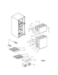Part Location Diagram of 302478 Whirlpool DISCONTINUED