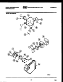 REFRIGERATOR CONTROL ASSEMBLY, DAMP Diagram and Parts List for RS197MCD0  Frigidaire Refrigerator