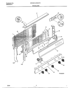 Part Location Diagram of 316022909 Frigidaire DISCONTINUED