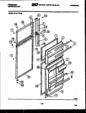 Part Location Diagram of 8012837 Frigidaire PANEL, OUTER, COFE