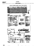 WIRING DIAGRAM Diagram and Parts List for MLXG62REW0  Frigidaire Washer Dryer Combo