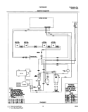 WIRING DIAGRAM Diagram and Parts List for FGF326ASC  Frigidaire Range