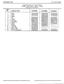 Compressor Page 2 Diagram and Parts List for 5559B  Frigidaire Air Conditioner