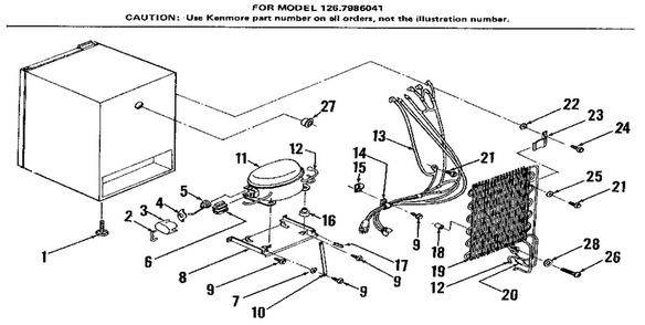Part Location Diagram of 1221-1 Maytag Harness