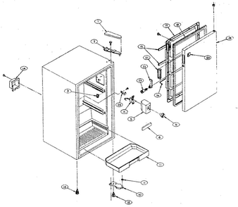 Part Location Diagram of 301843 Maytag Nameplate