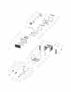Part Location Diagram of 5304476398 Frigidaire CONTROL PANEL