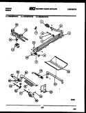 BURNER PARTS Diagram and Parts List for CGC4S7WUTC  Gibson Range