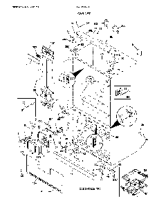 Cabinet Diagram and Parts List for FGHB2868TD8  Frigidaire Refrigerator