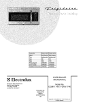 COVER Diagram and Parts List for DGMV174KFA  Frigidaire Microwave