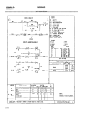 WIRING DIAGRAM Diagram and Parts List for FED300ASD  Frigidaire Range