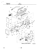 ICE MAKER Diagram and Parts List for IK9  Frigidaire Ice Maker
