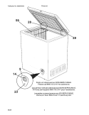 Part Location Diagram of 5304439835 Frigidaire Wire Basket