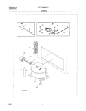 SYSTEM Diagram and Parts List for GFC09M3EW3  Gibson Freezer