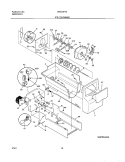 ICE CONTAINER Diagram and Parts List for GRS23F5AQ1  Gibson Refrigerator