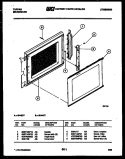 Part Location Diagram of 5303018595 Frigidaire HANDLE