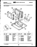 SYSTEM PARTS Diagram and Parts List for AR22NE5P1  Frigidaire Air Conditioner