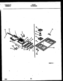 COOKTOP AND BROILER DRAWER PARTS Diagram and Parts List for 30-2272-23-01  Tappan Range