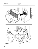 SYSTEM Diagram and Parts List for GFU20F7GW2  Gibson Freezer