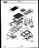 Part Location Diagram of 5303300034 Frigidaire FRONT-MEAT PAN