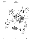 WRAPPER Diagram and Parts List for 56-2272-10/02  Frigidaire Microwave