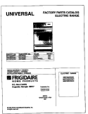 COVER Diagram and Parts List for MEF322BGWC  Uni Range