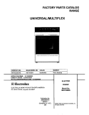 COVER Diagram and Parts List for MEF352BGWE  Uni Range