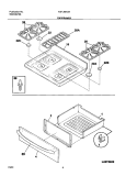 Part Location Diagram of 316202326 Frigidaire MAIN TOP