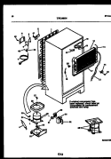 SYSTEM AND AUTOMATIC DEFROST PARTS Diagram and Parts List for TPK160HN2W  Kelvinator Refrigerator