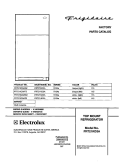 COVER Diagram and Parts List for FRT21KD3AZ2  Frigidaire Refrigerator